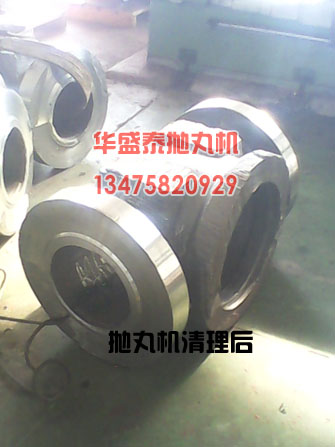 工件在拋丸處理之后的效果圖