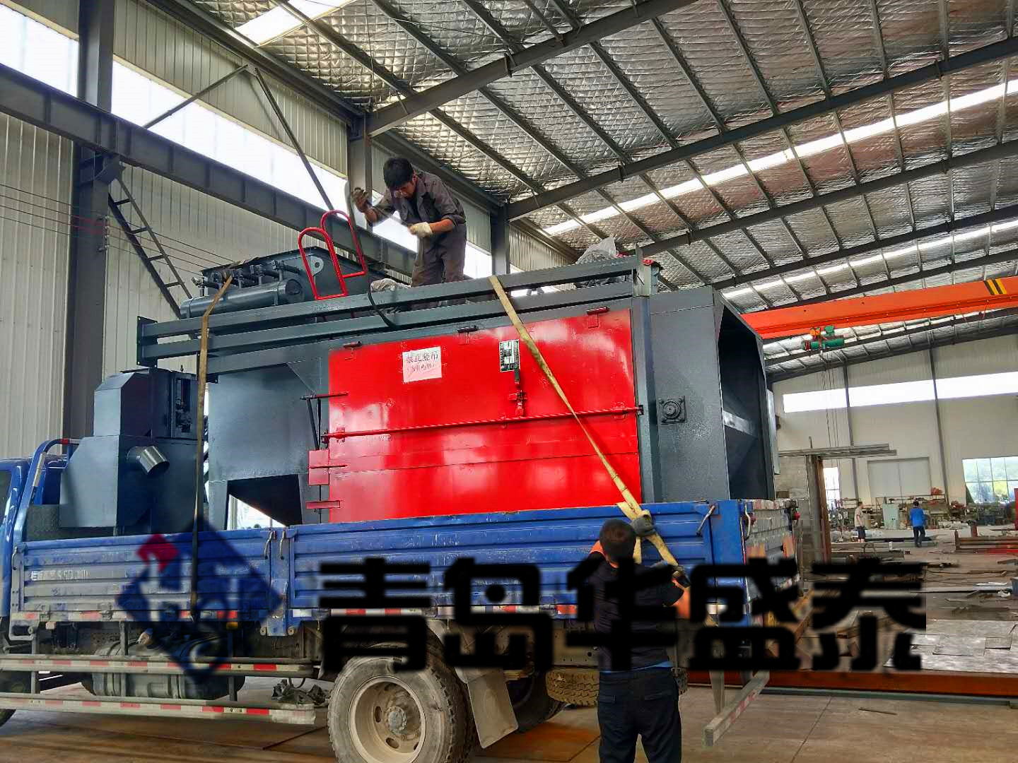 2018發(fā)往山東臨沂吊鉤式378拋丸機 2018發(fā)往山東臨沂吊鉤式378拋丸機