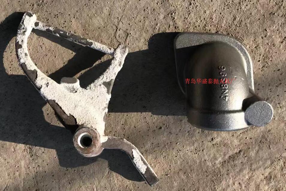 發(fā)貨聊城臨清自動上料3210拋丸除銹機調(diào)試完畢