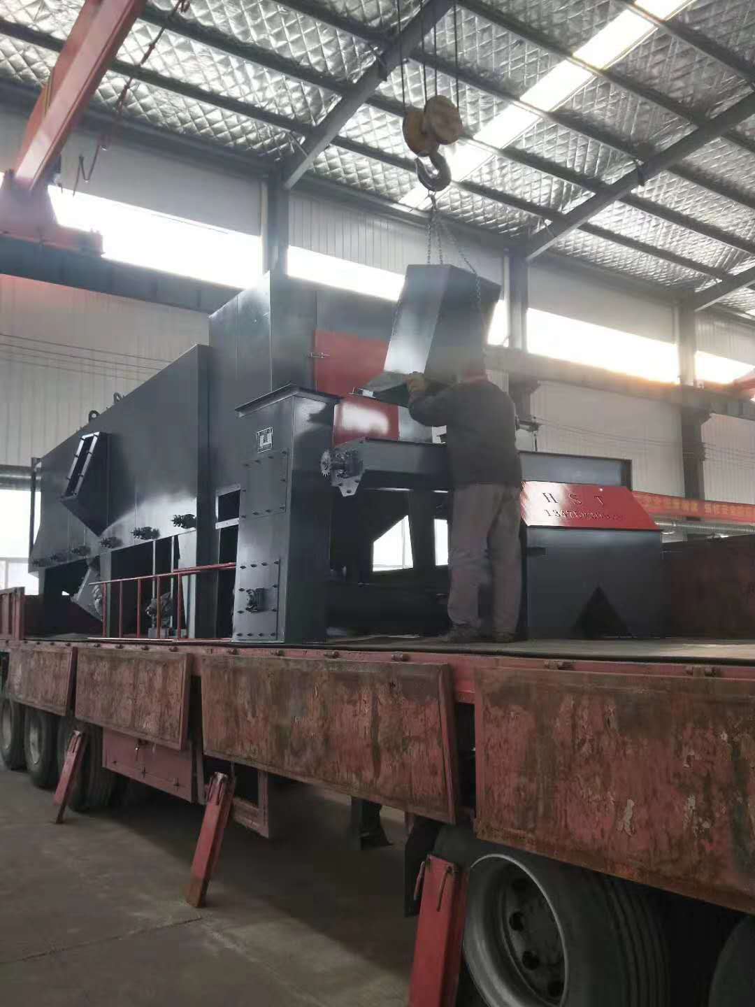 q6912通過式拋丸機發(fā)往煙臺 q6912通過式拋丸機發(fā)往煙臺