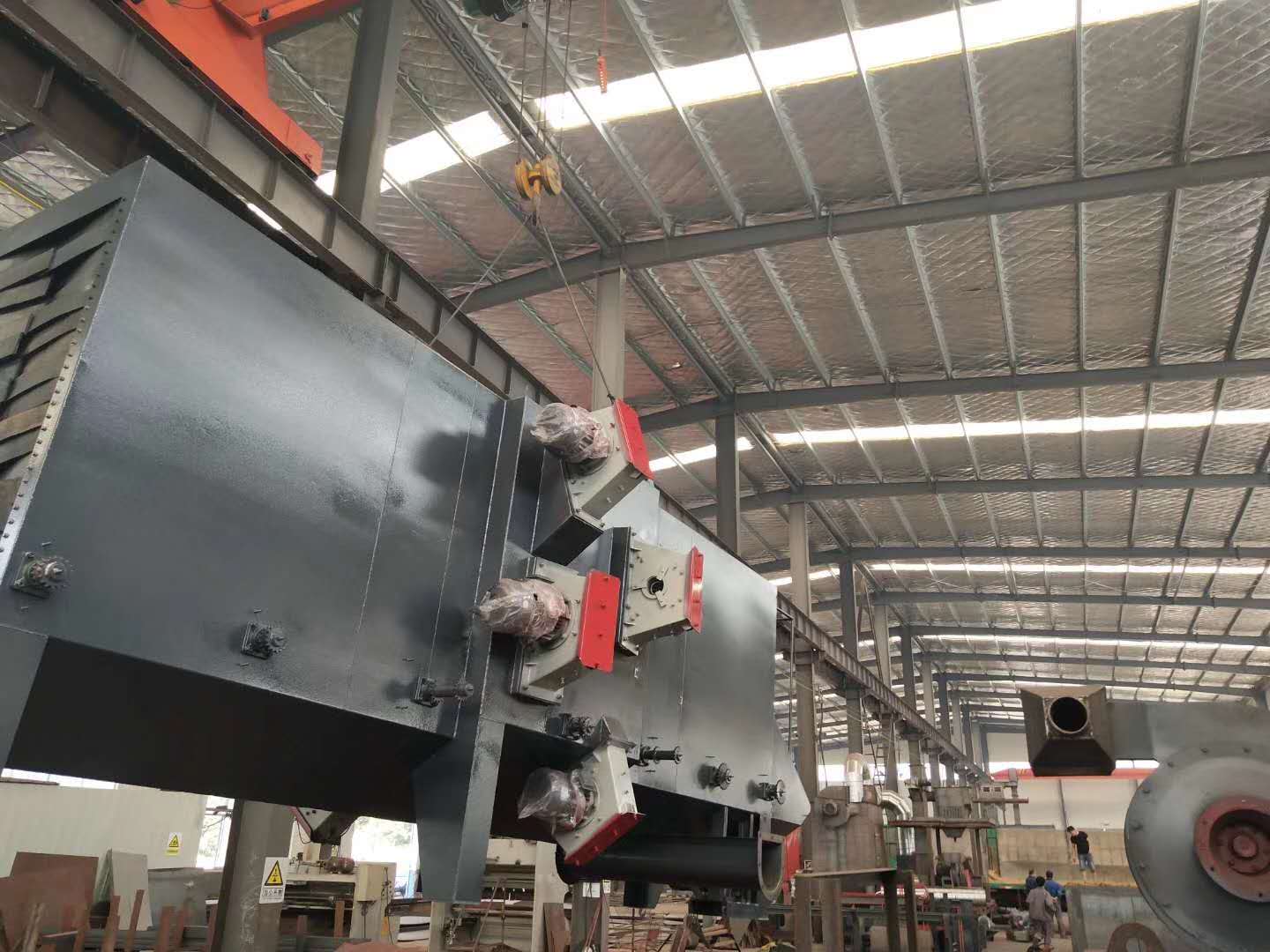 鋼結(jié)構(gòu)拋丸機發(fā)往榆林 鋼結(jié)構(gòu)拋丸機發(fā)往榆林